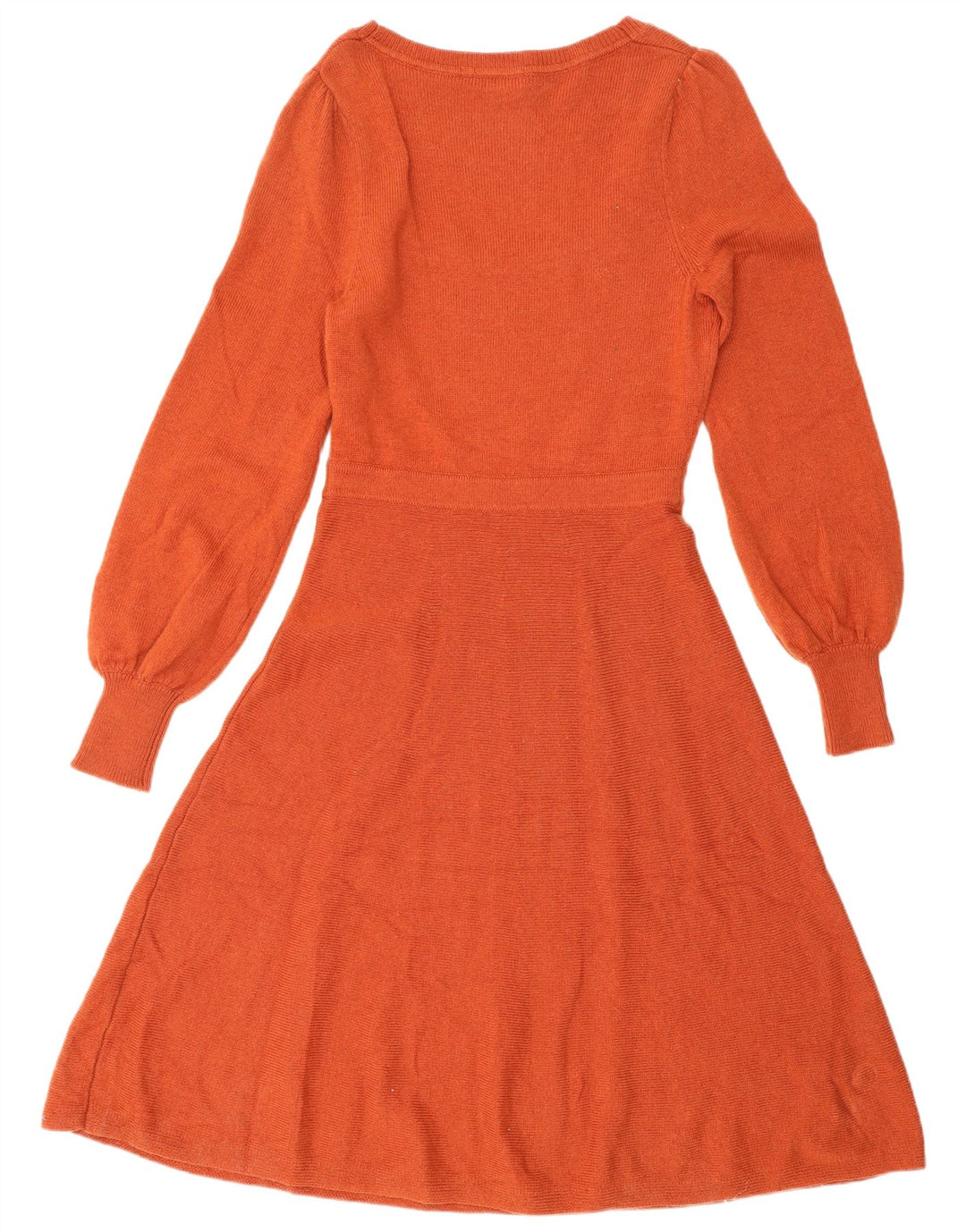 BODEN Damen Pulloverkleid UK 10 Small Orange Polyamid