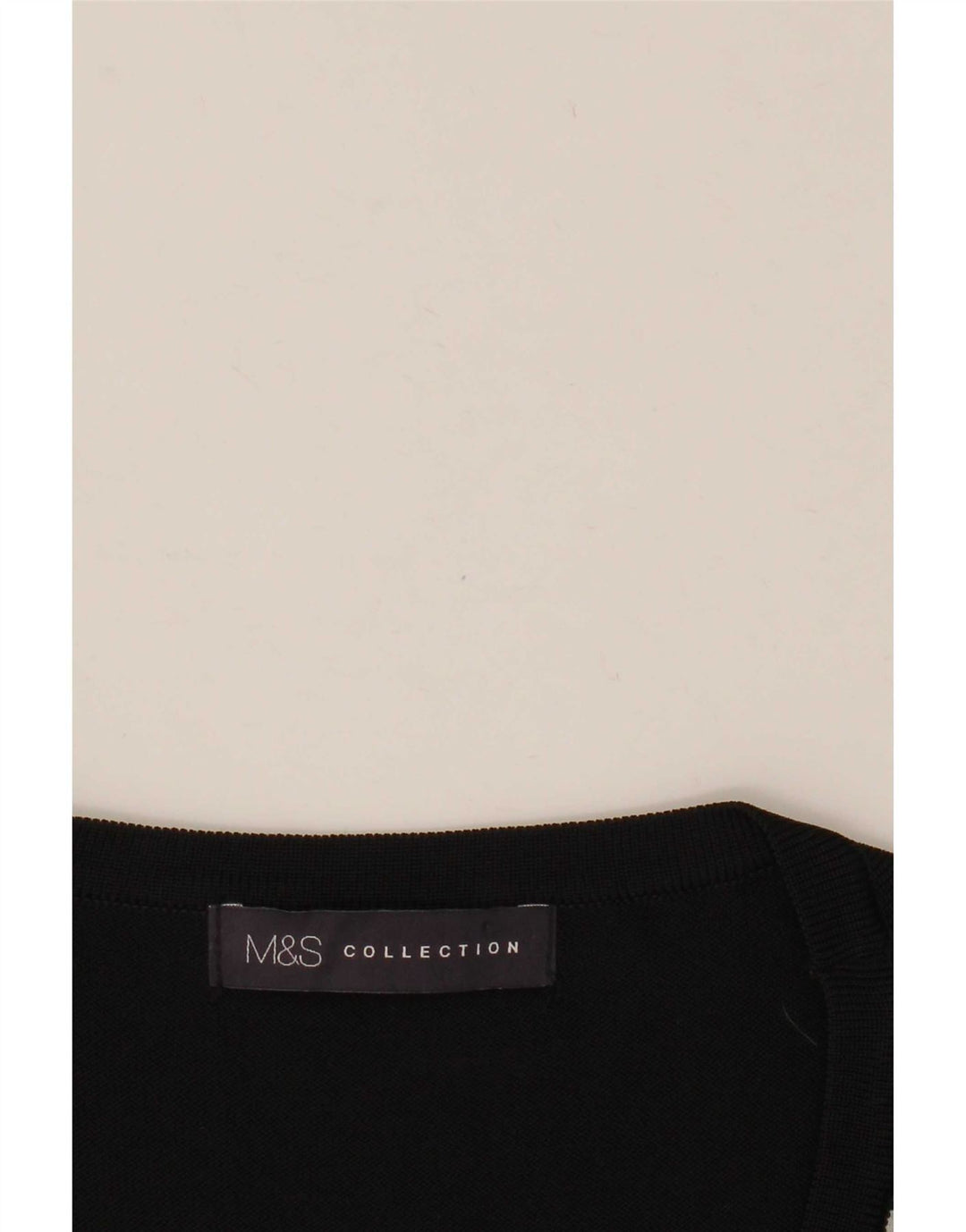 Marks & Spencer Damen-Blusenoberteil, UK-Größe 42, Mittelschwarz mit Blumenmuster