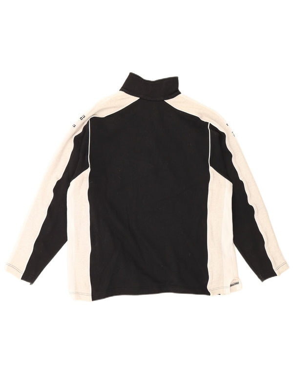 Adidas Herren Graphic Sweatshirt Pullover UK 36/38 Small Schwarz Colourblock
