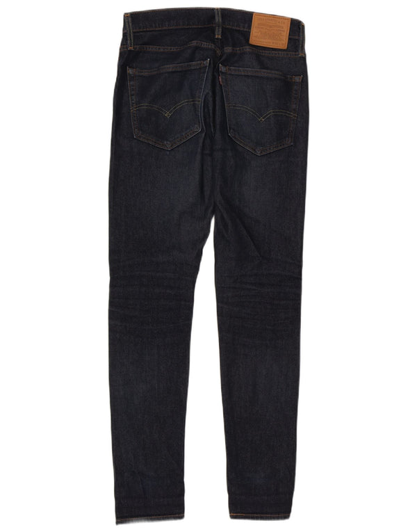 Levi's Mens Tapered Skinny Jeans W30 L32 Navy Blue Cotton