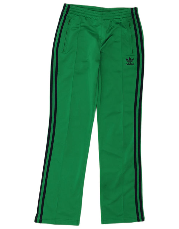 Adidas Damen Trainingshose EU 36 Small Grün Polyester