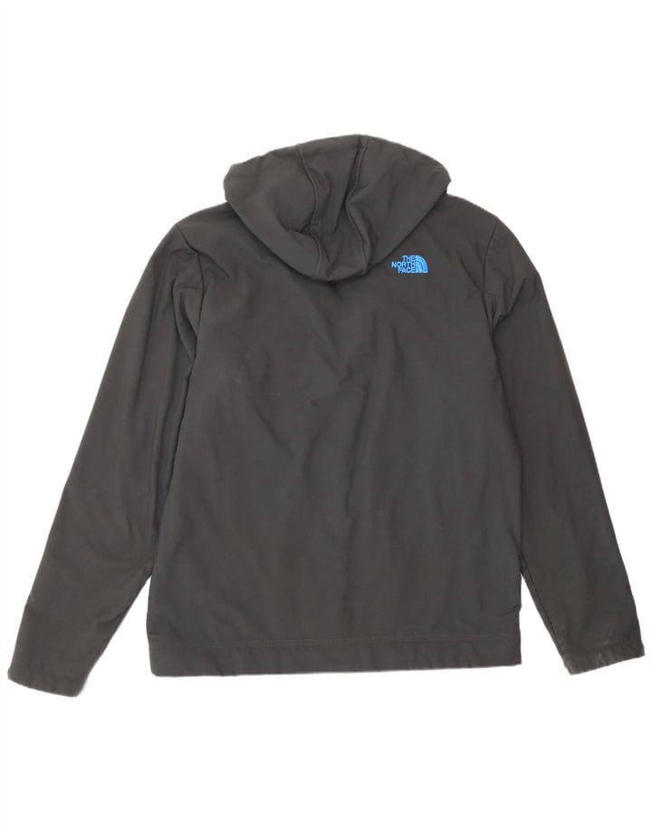 The North Face Herren-Windbreakerjacke mit Kapuze, UK 40, Größe L, grau, Polyester