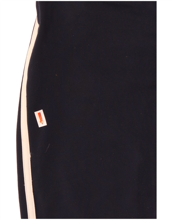 Adidas Damen Trainingshose UK 8/10 Small Marineblau Polyester