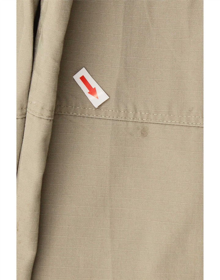 Blauer Herren Straight Cargo Hose W44 L28 Grün Polyester