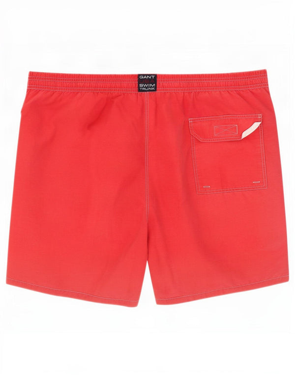 Gant Herren-Badeshorts XL aus roter Baumwolle