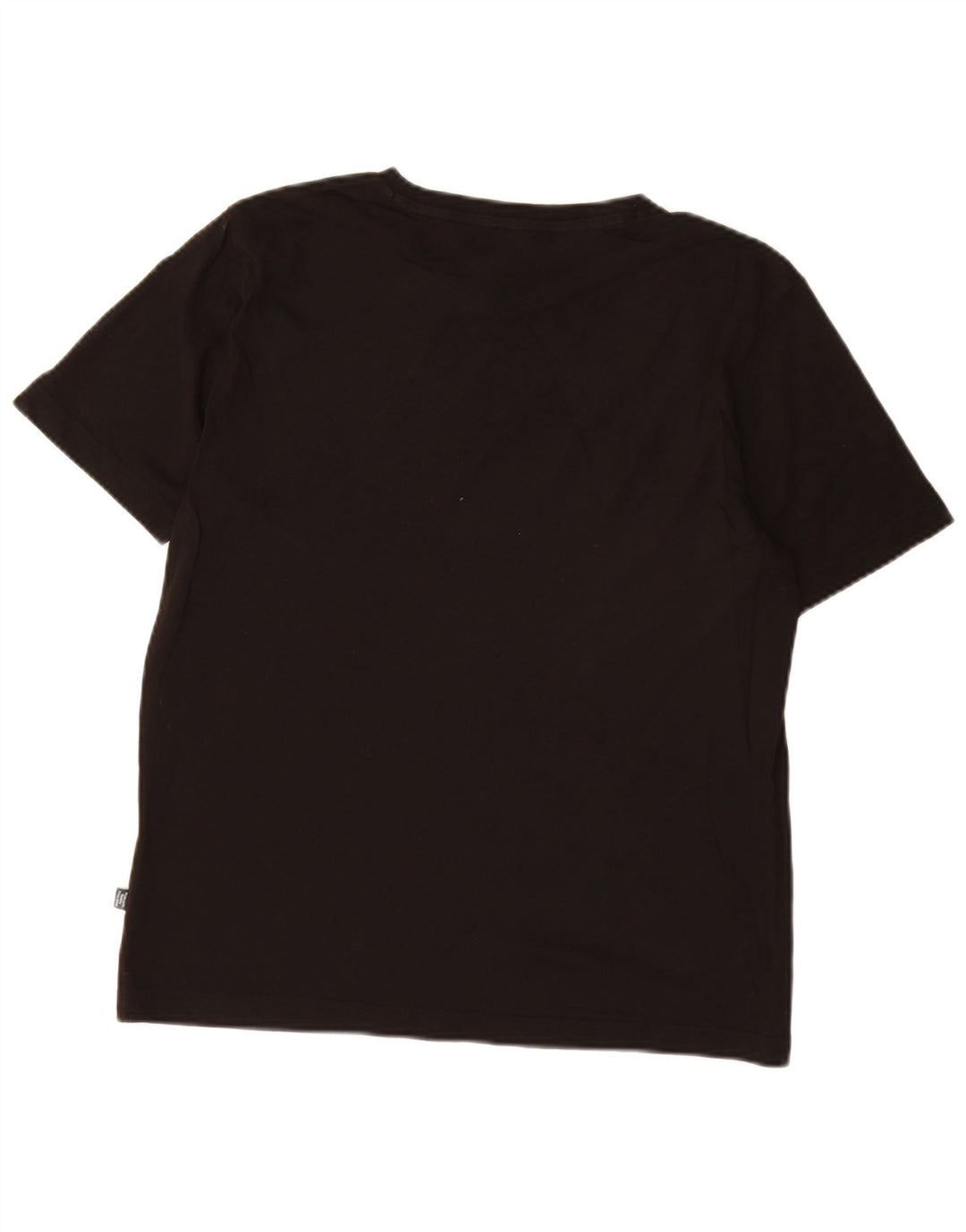 Puma Herren Grafik T-Shirt Top Small Schwarz