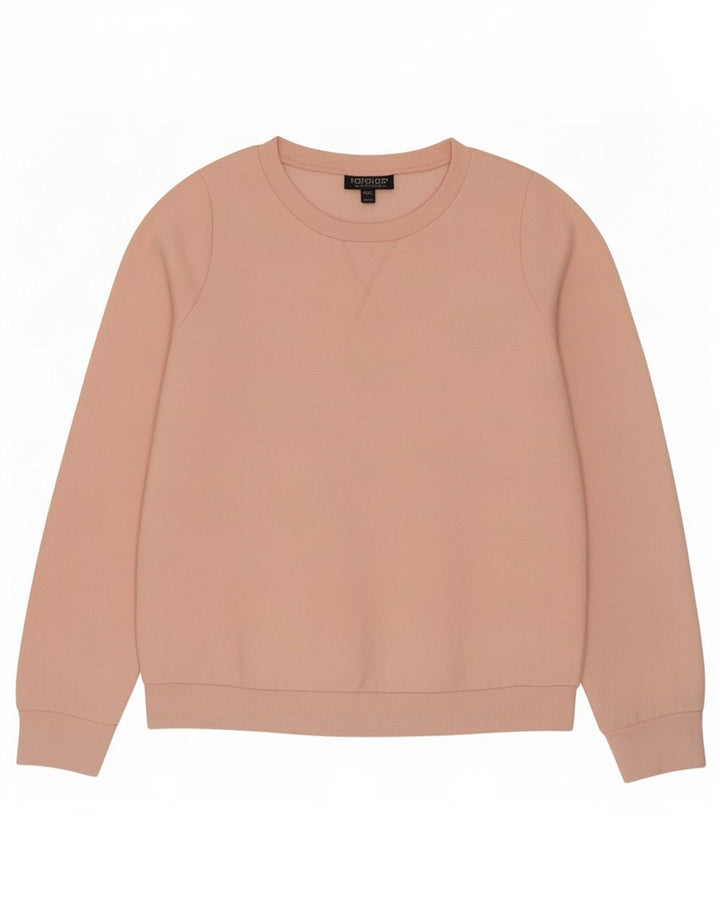 Topshop Damen Sweatshirt Pullover UK 10 Small Pink