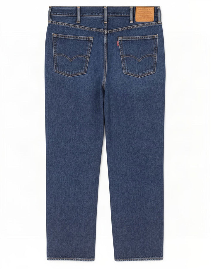 Levi's Herren 514 Straight Jeans W38 L30 Blaue Baumwolle
