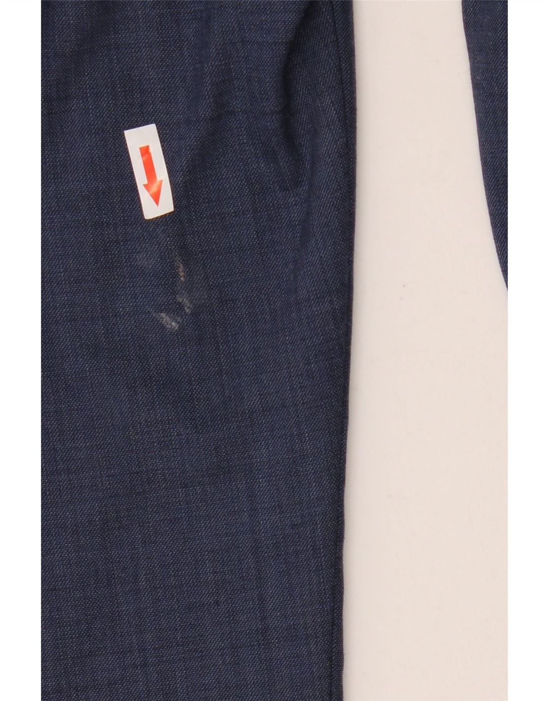 Marks & Spencer Herren-Anzughose in normaler Passform, W38, L29, blaue Wolle
