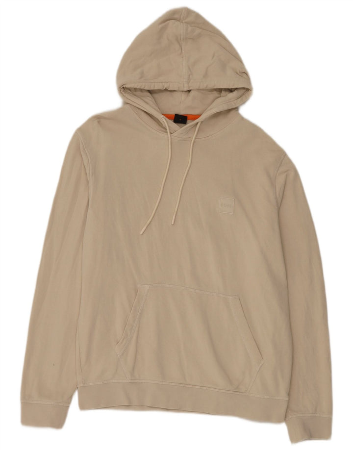 Hugo Boss Herren Kapuzenpullover aus mittelbeiger Baumwolle