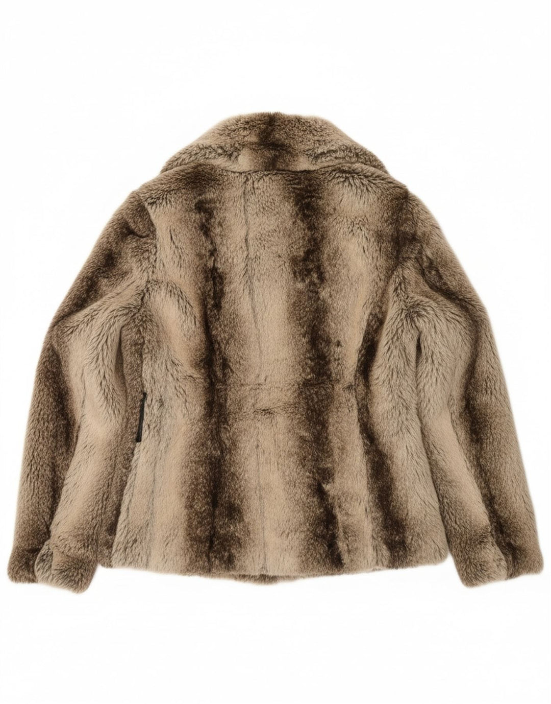 STAR BY JULIEN MACDONALD Womens Jacket UK 8 Small Beige Animal Print