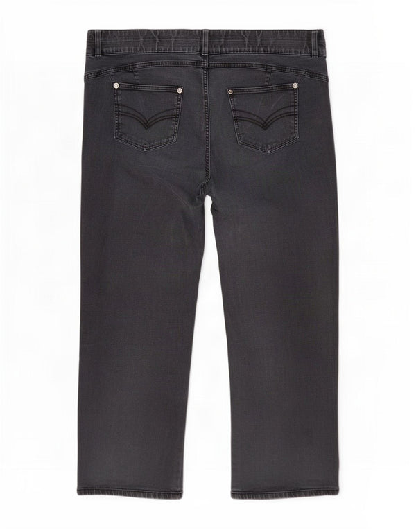 Marks & Spencer Damen Autograph Straight Jeans UK 26 5XL W46 L30 Grau