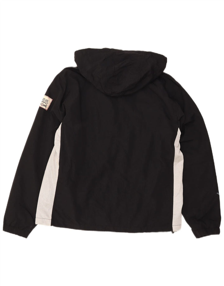 Murphy & Nye Herren Loose Fit Graphic Regenjacke UK 36 Small Schwarz