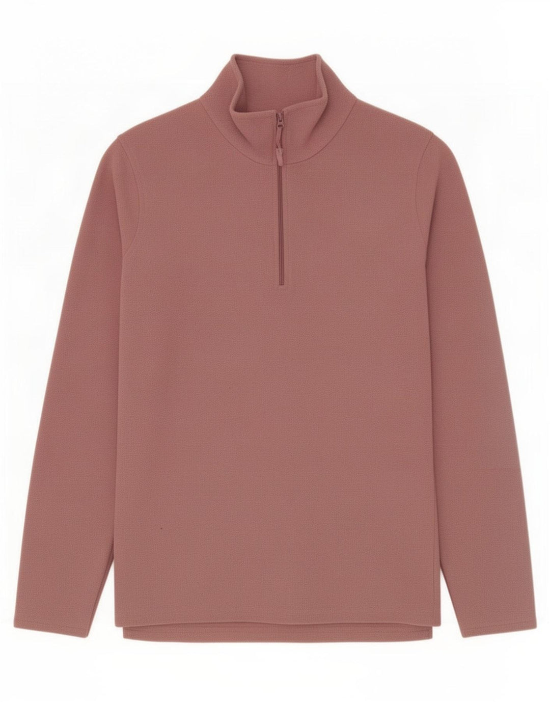 Mountain Warehouse Herren-Fleecepullover mit Reißverschluss am Kragen, Größe S, Rosa, Polyester