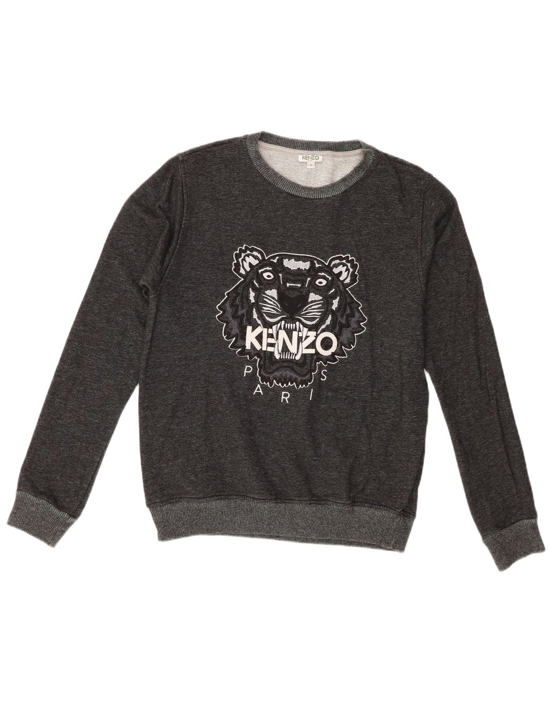 Kenzo Grafik-Sweatshirt für Jungen, 15–16 Jahre, graue Baumwolle