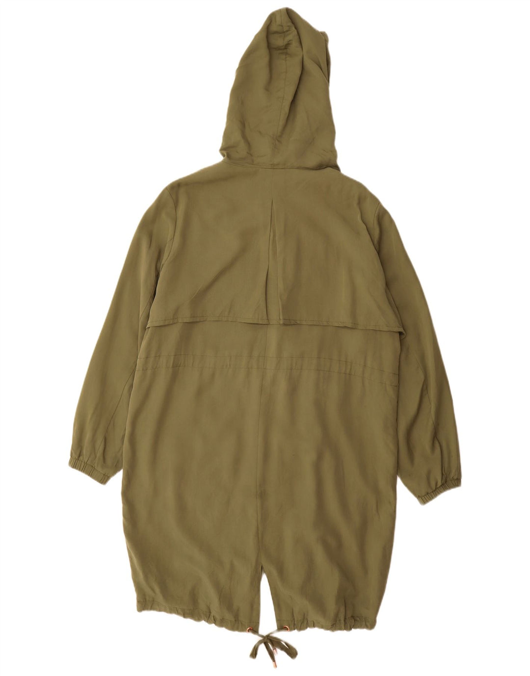 Marks & Spencer Damen-Parka mit Kapuze, UK 16, Größe L, Khaki, Polyester