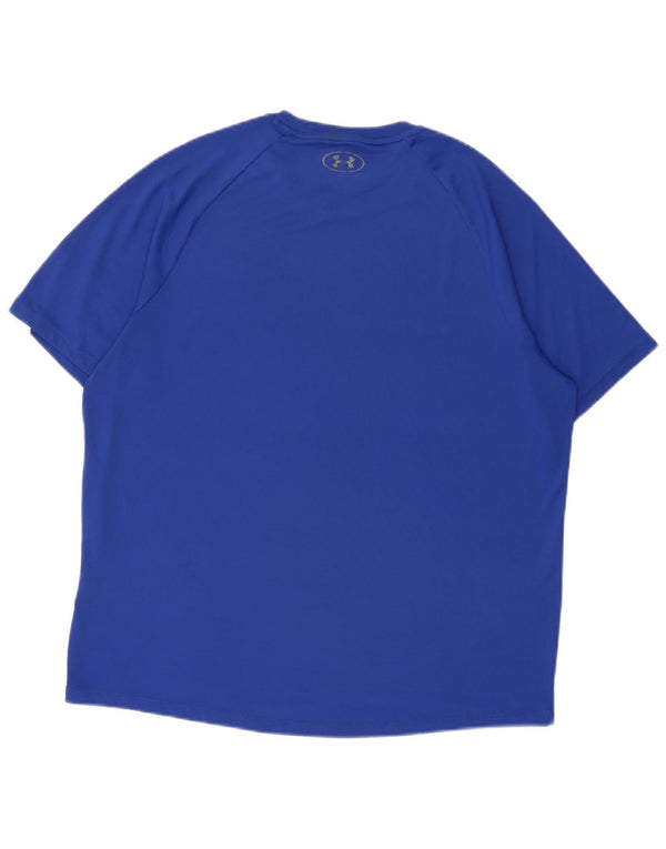 Under Armour Herren T-Shirt Top Large Blau Polyester