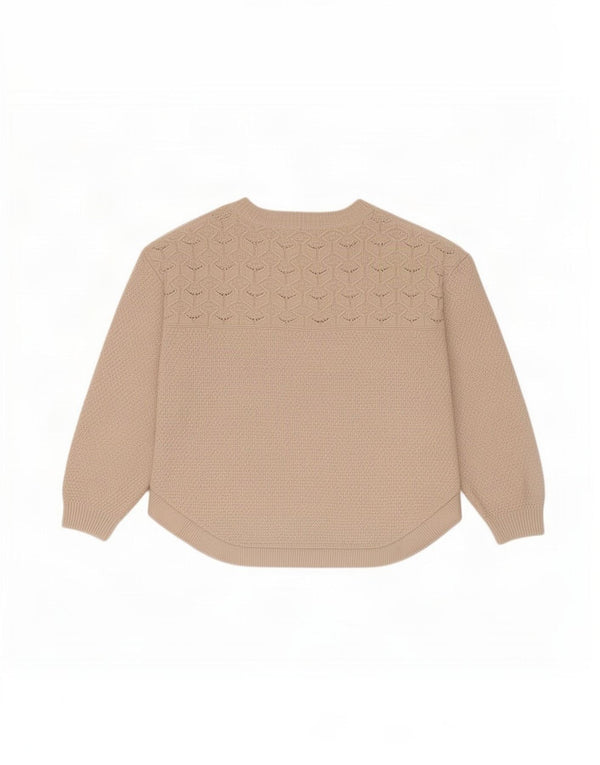 Fat Face Damen-Pullover, übergroß, U-Boot-Ausschnitt, Gr. 10, Größe S, Beige