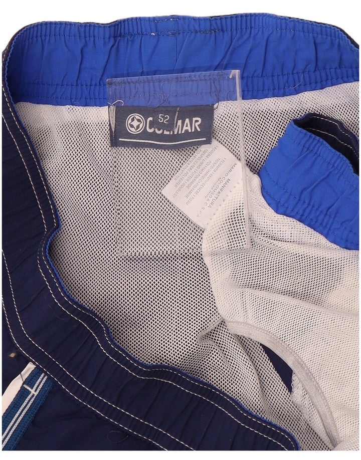 COLMAR Herren-Badeshorts mit Grafik, EU 50, Größe L, Marineblau, Polyamid