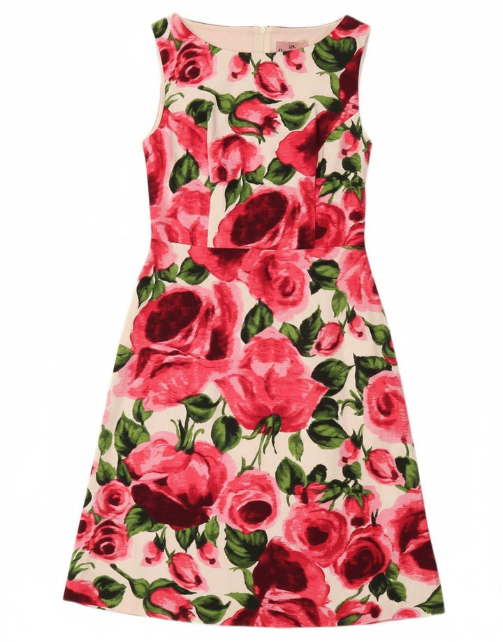 PHASE EIGHT Damen-A-Linien-Kleid, Gr. 40, Größe S, mehrfarbig, mit Blumenmuster