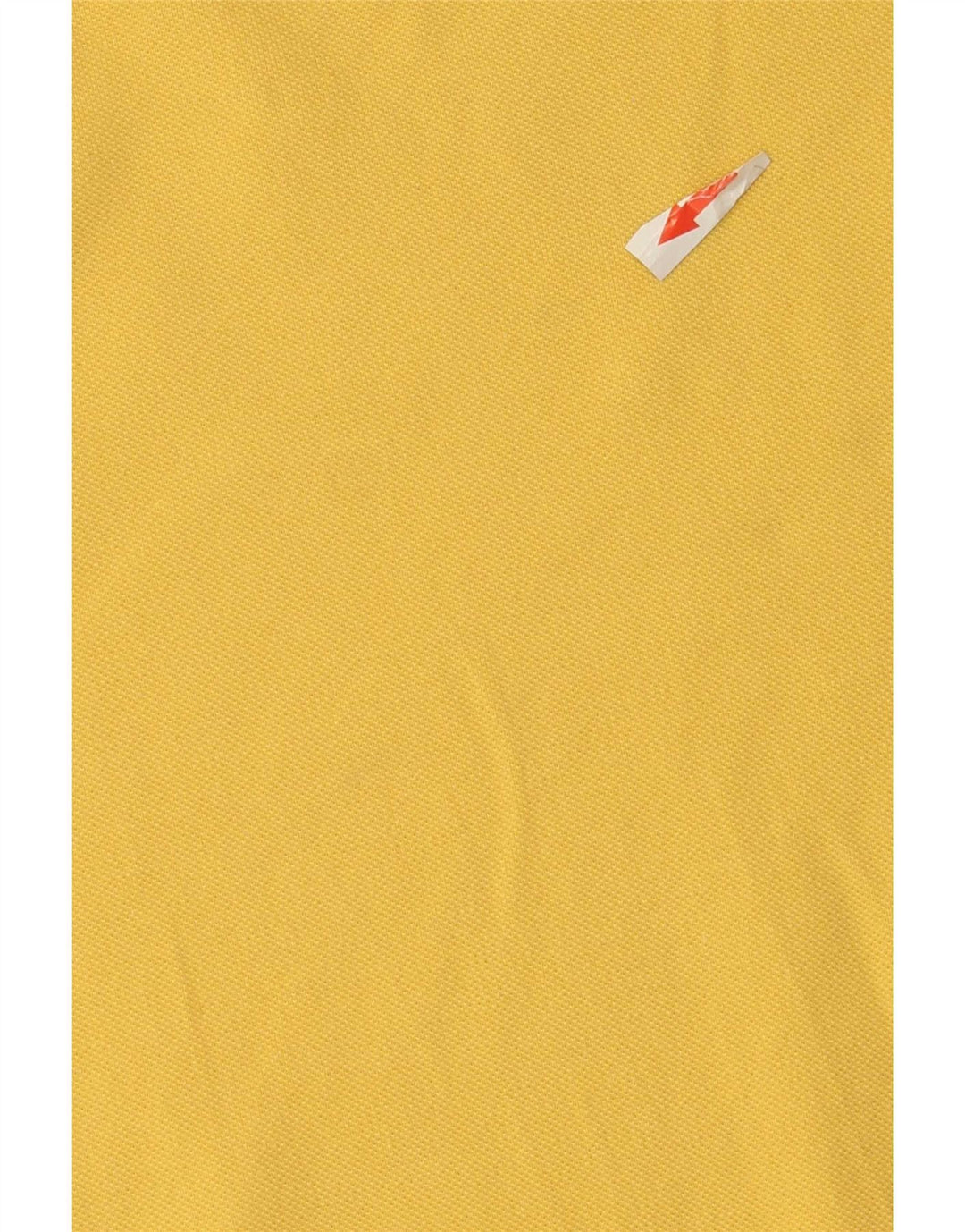 Kappa Herren-Poloshirt, groß, gelbe Baumwolle