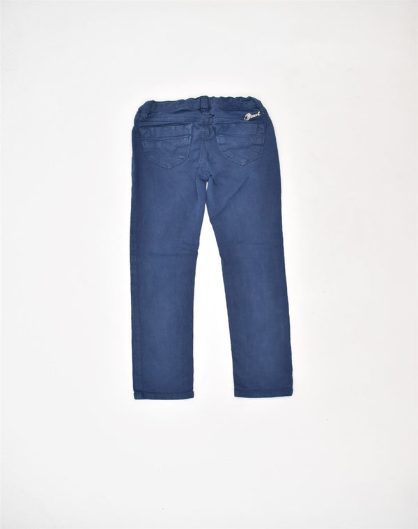 Diesel gerade Jeans für Mädchen, 4–5 Jahre, blaue Baumwolle