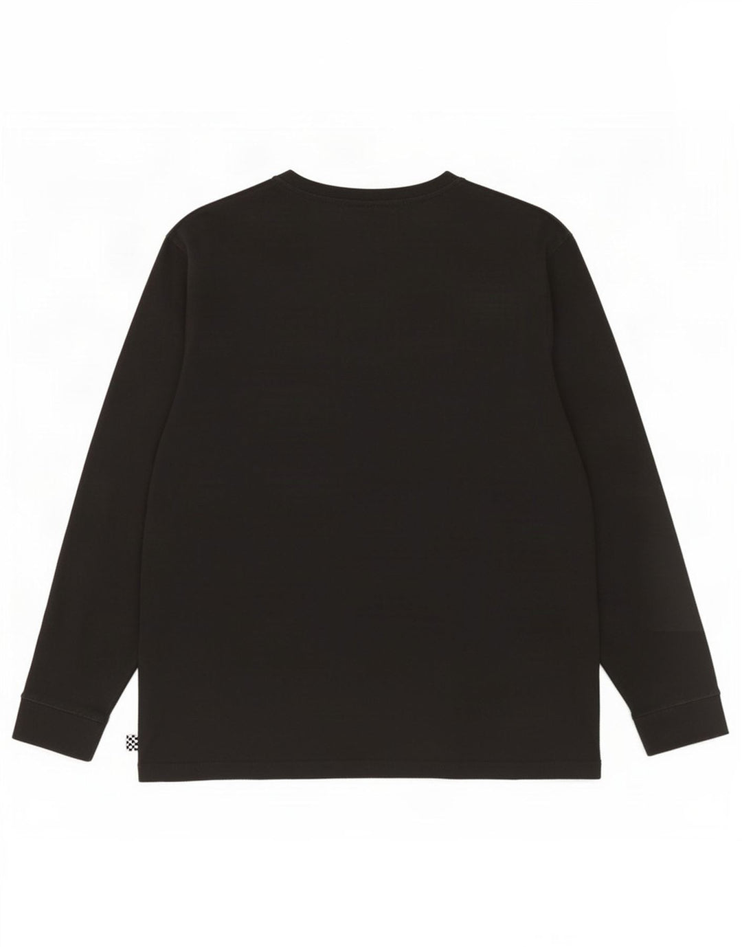 Vans Damen Top Langarm UK 16 Large Schwarz Baumwolle