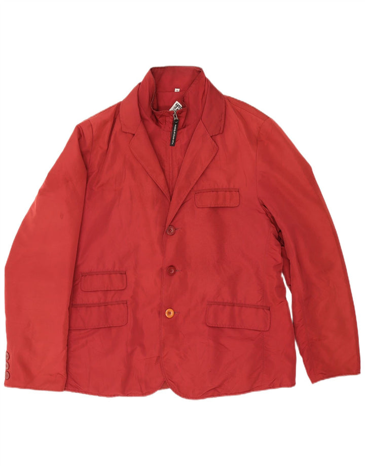 Tucano Urbano Herren Bomberjacke UK 42 XL Rot Polyester