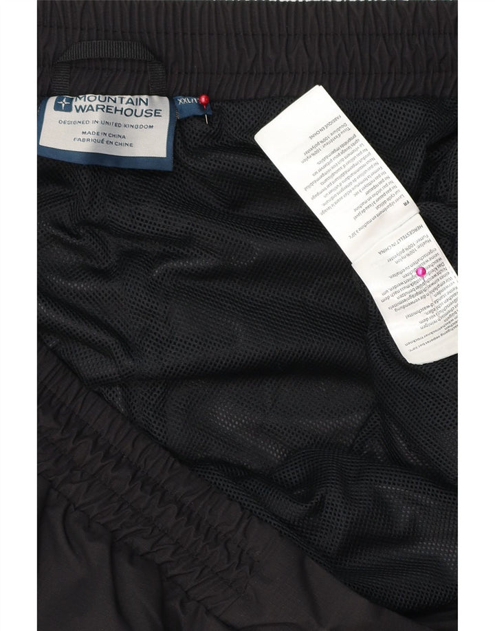 Mountain Warehouse Wasserdichte Herrenhose 2XL Schwarz Polyester