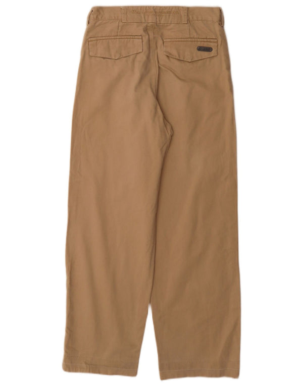 Zara Jungen-Chinohose mit lockerer Passform, 11–12 Jahre, W26, L29, beige Baumwolle