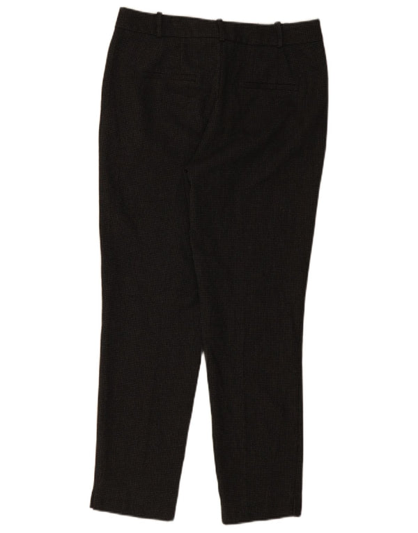 Zara Damen Slim Anzughose EU 36 XS W26 L28 Grau Argyle/Diamant