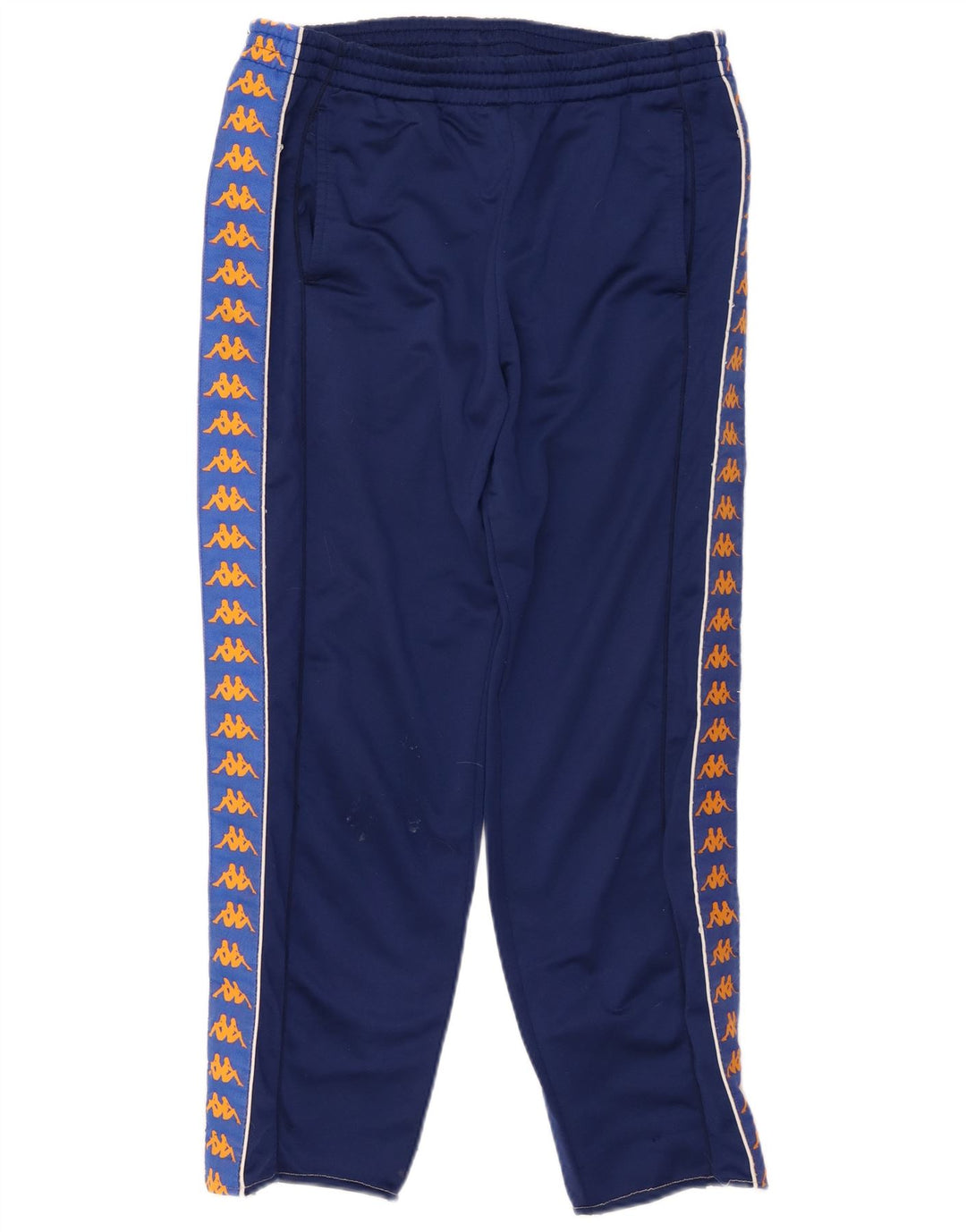 KAPPA Herren-Trainingshose mit Grafik, Größe S, Marineblau, Farbblock