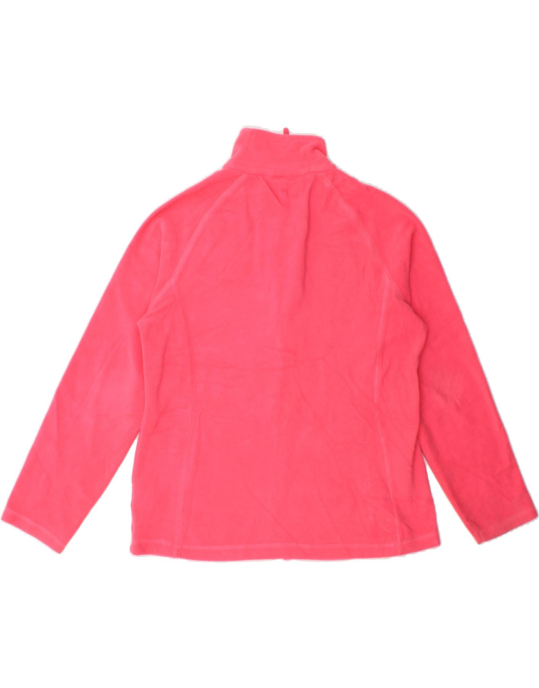 MOUNTAIN WAREHOUSE Womens Fleece Jacket UK 14 Large Pink Polyester Vintage Mountain Warehouse and Second-Hand Mountain Warehouse from Messina Hembry 