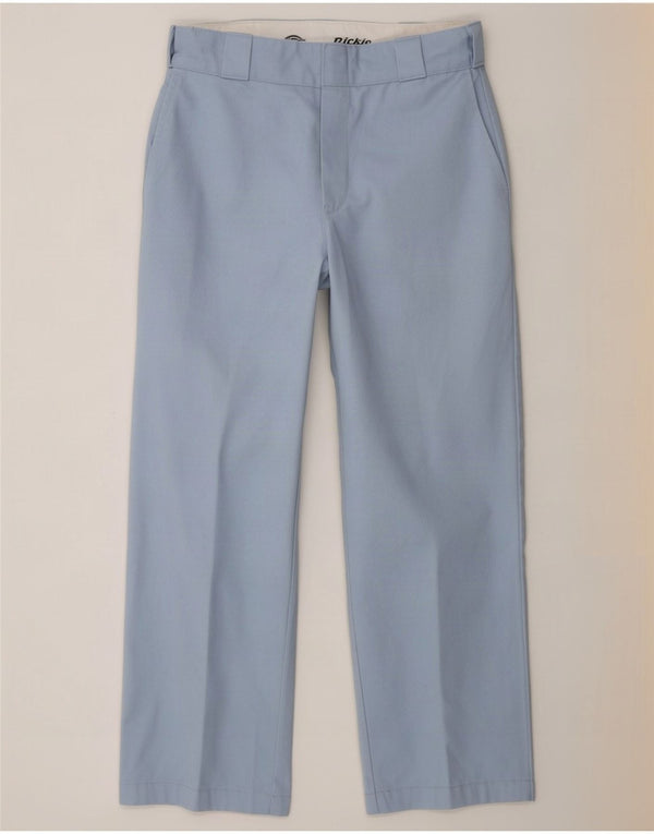 Dickies Gerade Chino-Hose für Damen W26 L25 Blaues Polyester
