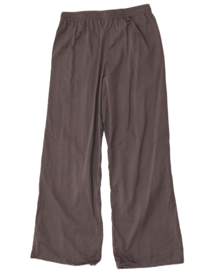 Zara Damen Flare-Trainingshose, Größe S, Größe S, Grau, Polyester