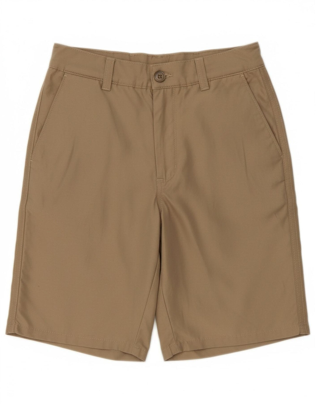 IZOD Girls Chino Shorts 11-12 Years W24  Beige Polyester Vintage Izod and Second-Hand Izod from Messina Hembry 