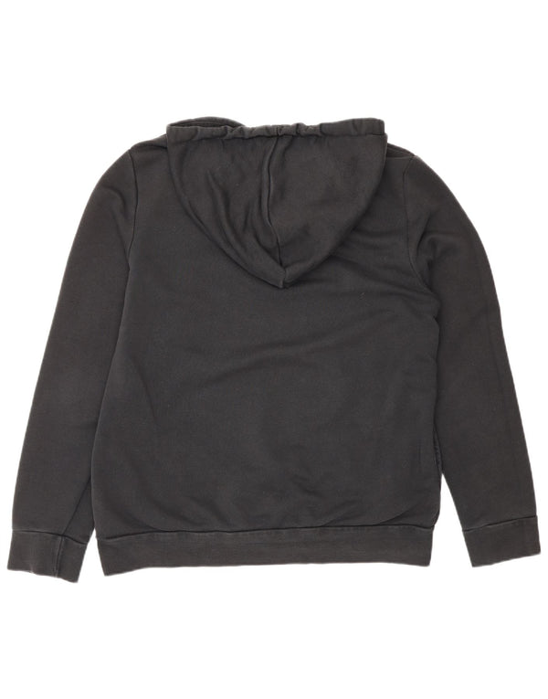 Adidas Damen Graphic Sweatshirt Pullover UK 16/18 Große schwarze Baumwolle