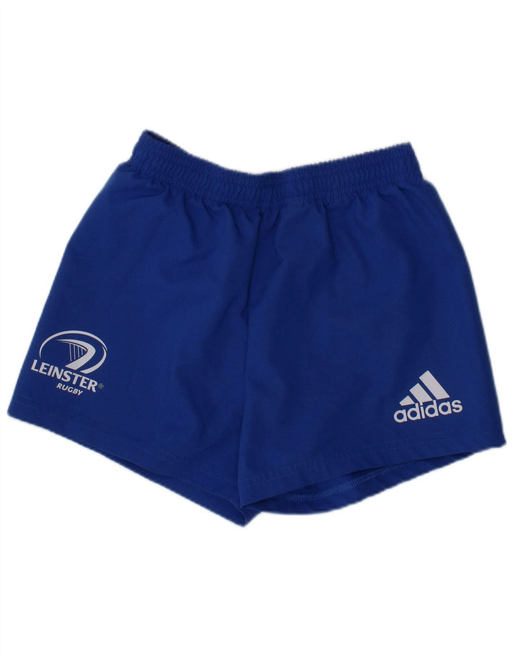 ADIDAS Leinster Rugby-Sportshorts für Jungen, 5–6 Jahre, blaues Polyester