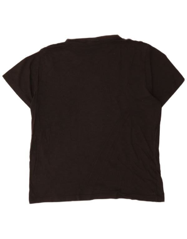 Puma Herren T-Shirt Top XL Schwarz Baumwolle