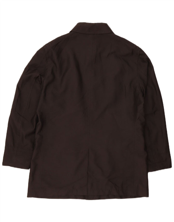 Marks & Spencer Herren Autograph Utility-Jacke in normaler Passform, UK 40, Größe L, Schwarz