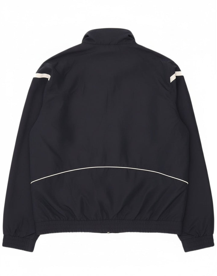 Lotto Herren-Trainingsanzug-Oberteil, Jacke, XL, Marineblau, Farbblock-Polyester