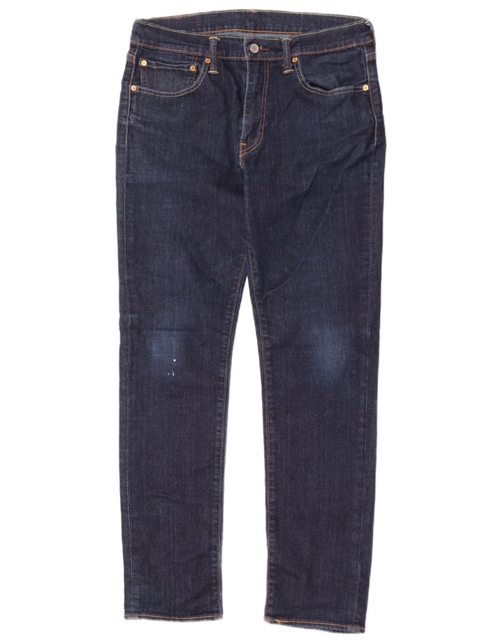 Levi's Herren 511 Slim Jeans W34 L32 Marineblau Baumwolle