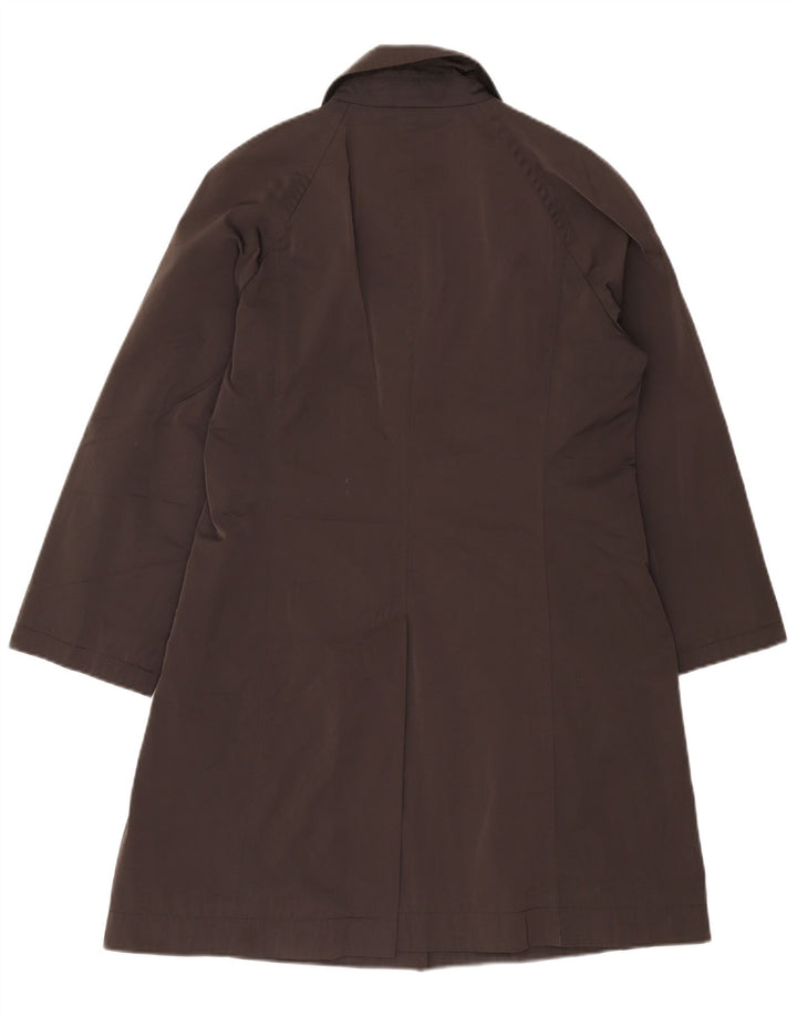 Hugo Boss Damen Trenchcoat UK 14 Mittelgraues Polyester
