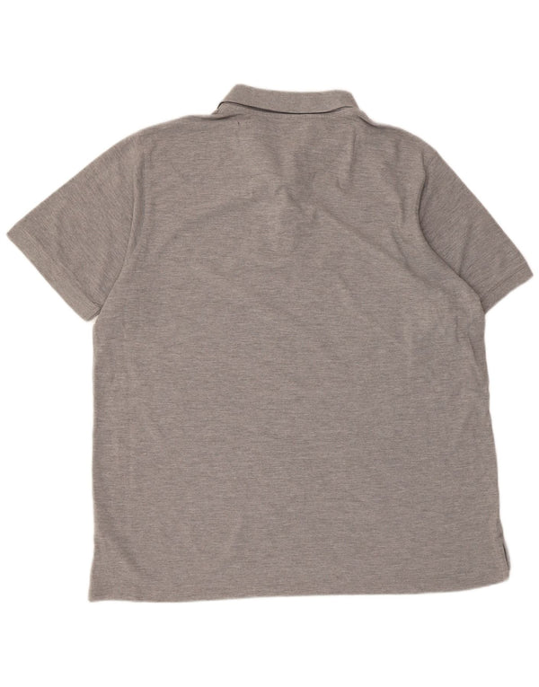 Pierre Cardin Herren Poloshirt XL Grau Baumwolle