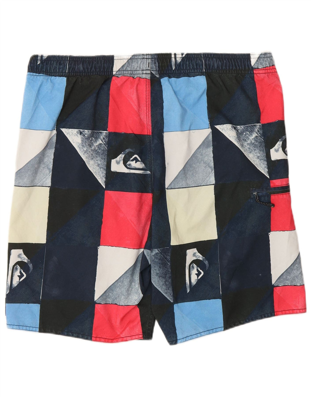 QUIKSILVER Herren-Badeshorts mit Grafik, mittelgroß, mehrfarbig, geometrisch