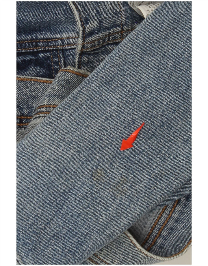 ABERCROMBIE & FITCH Jeansjacke für Jungen, 13–14 Jahre, blaue Baumwolle