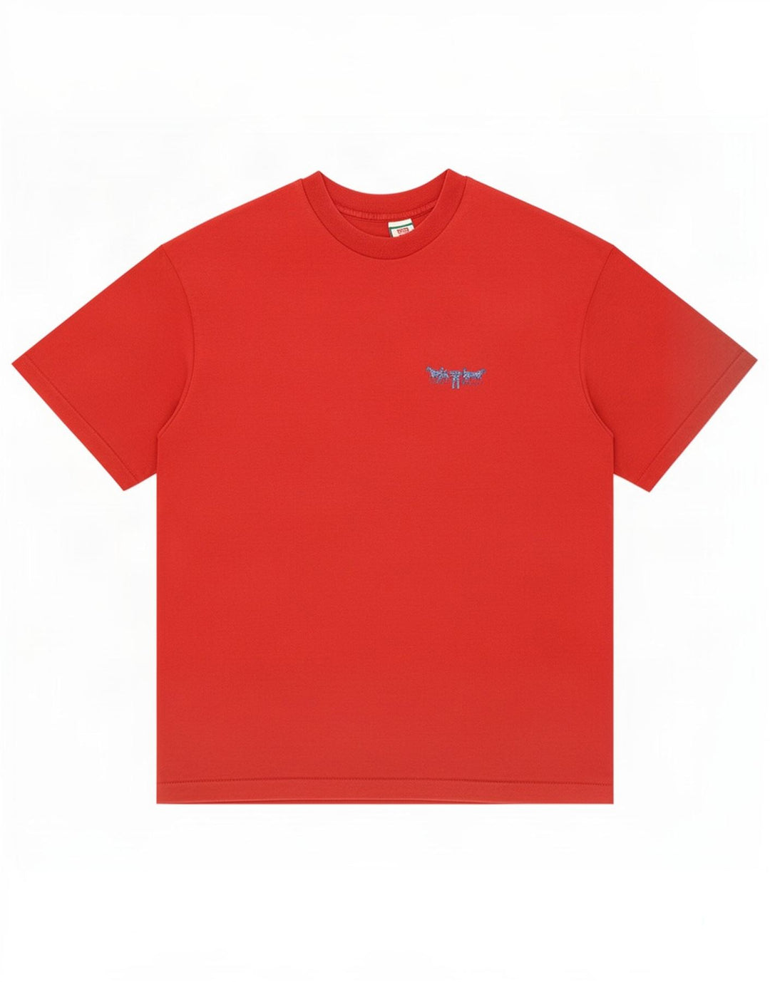 Levi's Herren-T-Shirt mit Grafik, Größe L, aus roter Baumwolle