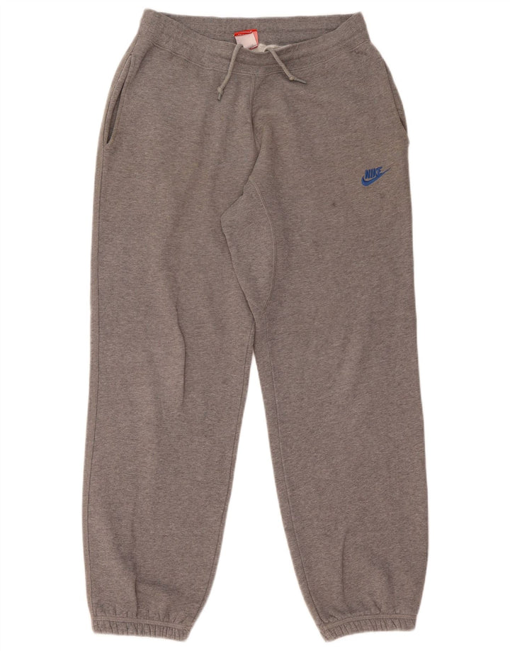 Nike Herren-Trainingshose, Jogginghose, mittelgraue Baumwolle