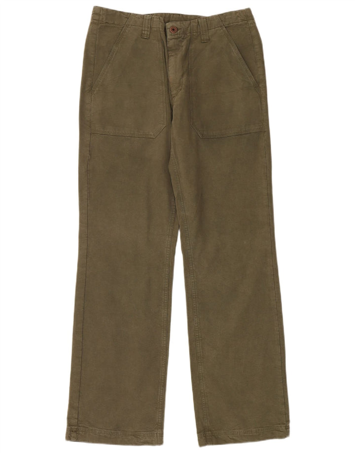 CHAMPION Gerade Chino-Hose für Herren, Größe S, W32, L32, Khaki, Baumwolle
