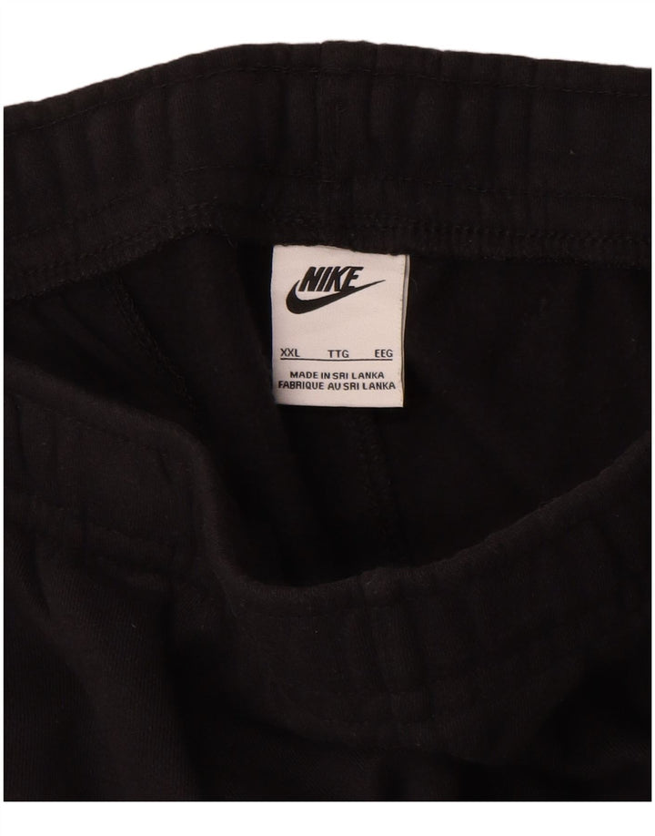 Nike Herren-Trainingshose 2XL, schwarze Baumwolle
